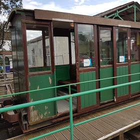 Hythe Pier Railway Carriage